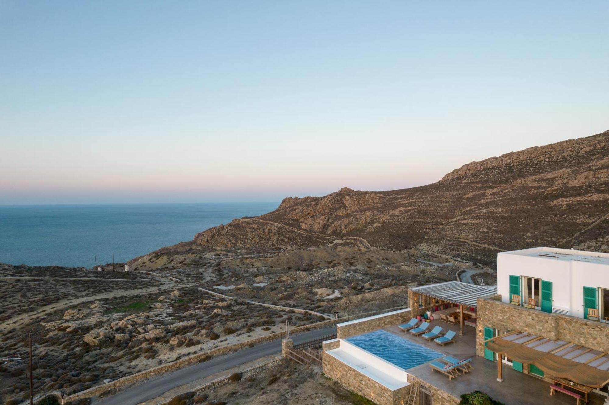 Villa Joy - Sunset Sea View Villa Mykonos Town Exterior photo